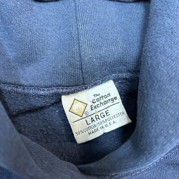 Harvard University Blue Sweatshirt Hoodie Adult Mens Size Large - Picture 7 of 7